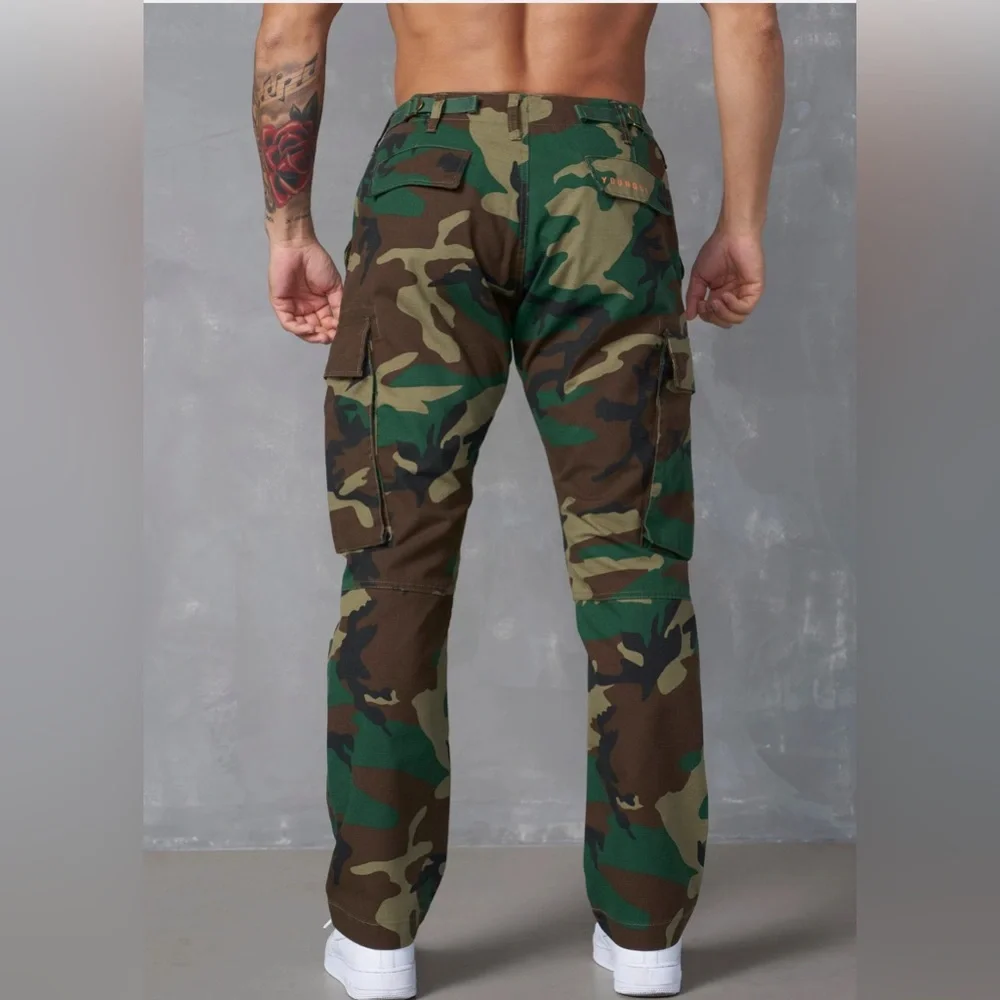NWT: Young LA Camo Tactical Cargos - Picture 3 of 7
